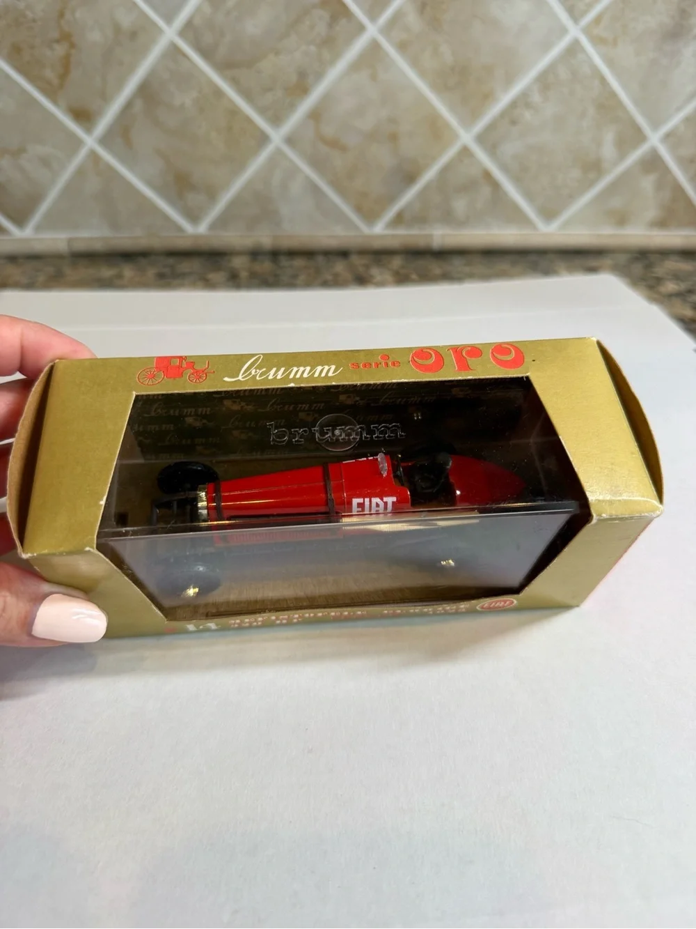 Brumm Serie Oro R14 Fiat Mefistofele Eldridge 320 HP Record 1923 Diecast